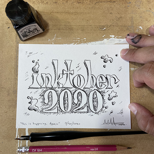 Inktober Challenge 2020
